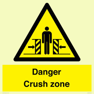 Danger Crush Zone
